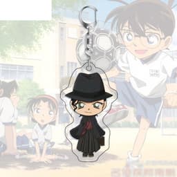 (Mua 1 tặng 1) Móc khóa CONAN THÁM TỬ LỪNG DANH VER KIMONO quà tặng Mica trong acrylic in hình anime chibi 8