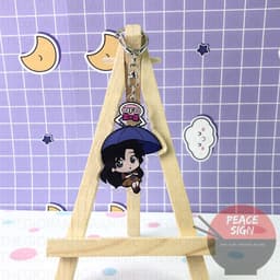 (mua 1 tặng 1) ( Mica trong acrylic) Móc khóa DETECTIVE CONAN THÁM TỬ LỪNG DANH ver GẮP TREO anime chibi 7