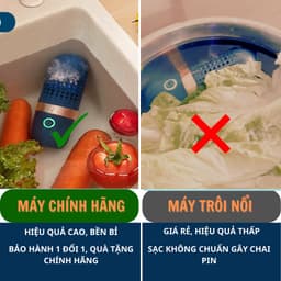 Máy khử độc thực phẩm Donlim, máy khử khuẩn thực phẩm, máy tiệt trùng, máy rửa rau củ quả bằng công nghệ điện phân nước 8