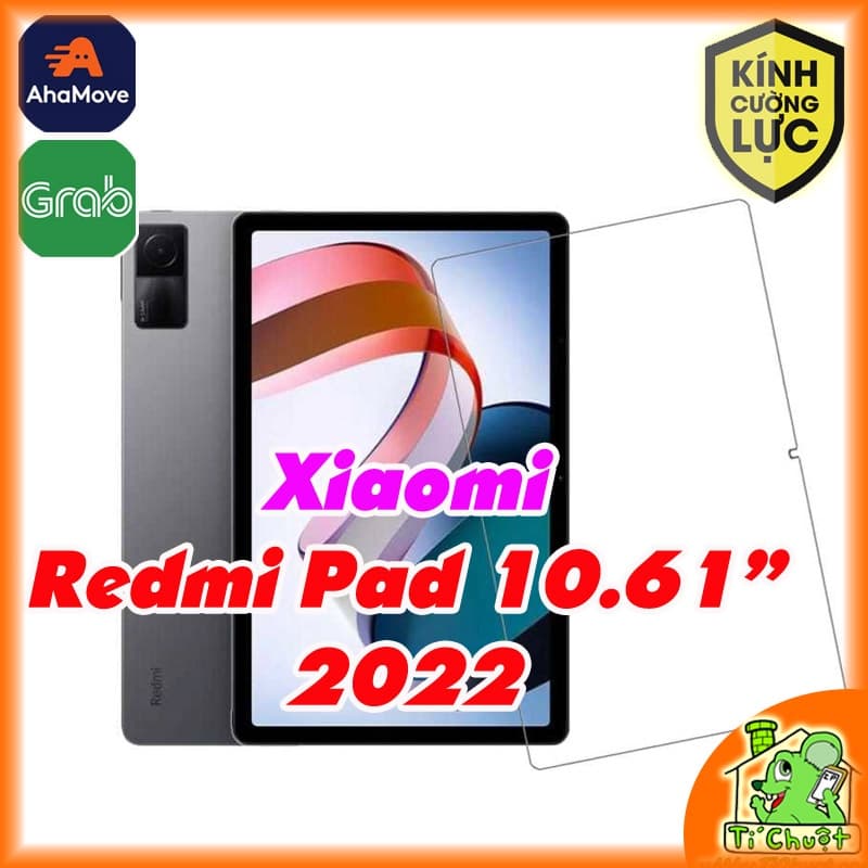 [Ảnh Thật] Kính CL MTB Xia0mi REDMI PAD 2022 10.61" Cường Lực Mài Cạnh 2.5D