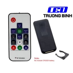 SP102E SP104E DIY BỘ ĐIỀU KHIỂN 14 PHÍM 17 PHÍM CHO LED FULL MÀU ARGB WS2812B WS2811 UCS1903 7