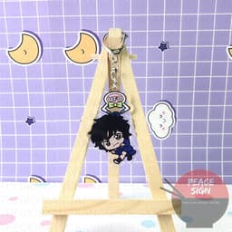 (mua 1 tặng 1) ( Mica trong acrylic) Móc khóa DETECTIVE CONAN THÁM TỬ LỪNG DANH ver GẮP TREO anime chibi 4