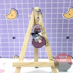 (mua 1 tặng 1) ( Mica trong acrylic) Móc khóa DETECTIVE CONAN THÁM TỬ LỪNG DANH ver GẮP TREO anime chibi 8