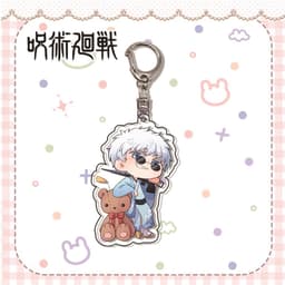 (mua 1 tặng 1) ( Mica trong acrylic ) Móc khóa JUJUTSU KAISEN ver HỘI CHỢ - CHÚ THUẬT HỒI CHIẾN dễ thương chibi anime 6