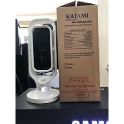 (GIÁ XẢ) Máy sưởi gốm, Quạt sưởi gốm Ceramic FujiPova, Katami KTM-688 - Công suất 2500W, Tiết kiệm điện, Không khô da 5