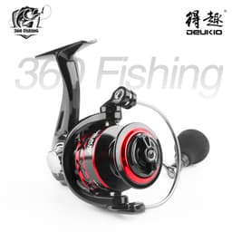 Máy Câu Cá Kim Loại Deukio FS Máy Câu Đứng 2000 Đến 7000 Chuyên Câu Lure 6