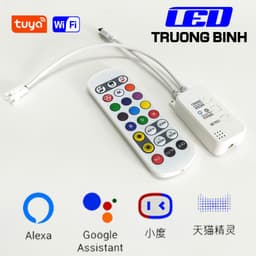 TY07 TY07W TUYA BỘ ĐIỀU KHIỂN LED FULL MÀU ARGB WS2812B WS2811 UCS1903 NHÁY THEO NHẠC HỖ TRỢ APP WIFI 6