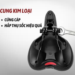 Yên xe đạp ,yên xe đạp thể thao phù hợp với mọi dòng xe đạp YX02 4