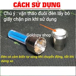 [ ĐÈN VAN ] Đèn xe đạp thể thao, Đèn led gắn van xe đầy đủ màu sắc DV01 4