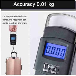 Kiprun Cân Hành Lý Kỹ Thuật Số 50kg / 10g Có Móc Treo Tiện Dụng 5