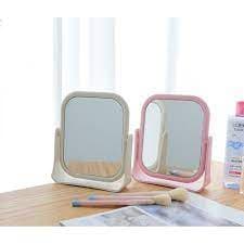 Gương Trang Điểm Để Bàn Lúa Mạch Tròn Xoay 360 Độ,Gương Lúa Mạch mini xinh xắnGương để bàn siêu cute 7