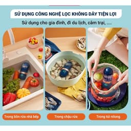 Máy khử trùng, tiệt trùng thực phẩm -rửa trái cây, rau củ quả, thịt, cá - Loại bỏ dư lượng thuốc bảo vệ thực vật 3