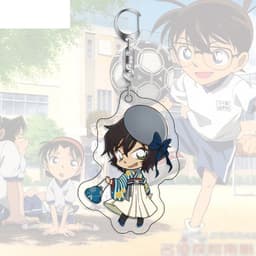 (Mua 1 tặng 1) Móc khóa CONAN THÁM TỬ LỪNG DANH VER KIMONO quà tặng Mica trong acrylic in hình anime chibi 7