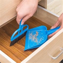 [HÀNG CÓ SẴN] Bộ Chổi Và Đồ Hốt Rác Mini Bằng Nhựa Tiện Dụng Cho Nhà Bếp 5