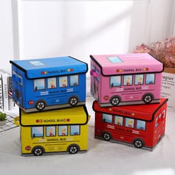 Thùng đựng đồ ô tô đồ chơi (KT 38cmx25cmx25cm) GIA DỤNG VĨNH NGÂN 1