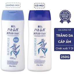 Sữa Dưỡng Thể Dưỡng Sáng Da Nhật Bản Hatomugi Moisturizing & Conditioning The Body Milk 400ml 6