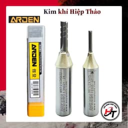 Dao phay CNC mũi cắt CNC gỗ ARDEN 2 me 3 cánh Thẳng TCT 3mm 4mm 5mm 6mm 8mm MCCNC-AD 1