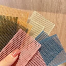 Hộp 10 Miếng Dán Giữ Tóc Mái Khi Kẹp Tóc Rửa Mặt,Makeup,Trang Điểm Dành Cho Bạn Gái 8
