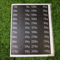 Tem dán tạ khối impulse,mbh,máy tập gym! 5