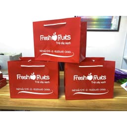(Combo)Túi_Khay Giấy Đựng Hoa Quả, Trái Cây 1kg, 3kg, 5kg 3