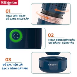 Máy khử độc thực phẩm Donlim, máy khử khuẩn thực phẩm, máy tiệt trùng, máy rửa rau củ quả bằng công nghệ điện phân nước 6