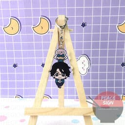 (mua 1 tặng 1) ( Mica trong acrylic) Móc khóa DETECTIVE CONAN THÁM TỬ LỪNG DANH ver GẮP TREO anime chibi 5