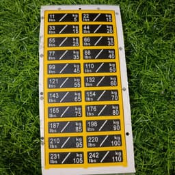 Tem dán tạ khối impulse,mbh,máy tập gym! 4