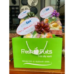 (Combo)Túi_Khay Giấy Đựng Hoa Quả, Trái Cây 1kg, 3kg, 5kg 1