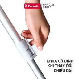 Cây lau kính thông minh, gạt chùi kính đa năng, cán tăng giảm chiều dài Parroti Shiny - SN01 4