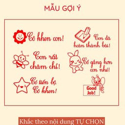 Con Dấu Khen Học Sinh TRODAT printy 4911 Khắc Dấu Theo Yêu Cầu Chính Hãng 4