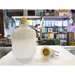 BÓNG ĐÈN LED BULB TRỤ 30W SIÊU SÁNG, TIẾT KIỆM ĐIỆN TẶNG KEM ĐUÔI ĐÈN CÓ CÔNG TẮC,PHÍCH CẮM" 3