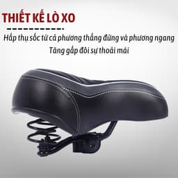 Yên xe đạp ,yên xe đạp thể thao LÒ XO siêu êm xe đạp thể thao YB02 7