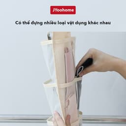 Túi Treo Đồ Lót JYoohome 2 Mặt 30 Ngăn Túi Đựng Tất Vớ Áo Lót 2 Dây Tiện Lợi Giỏ Túi Xách 7