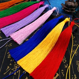 TUA RUA 15CM NHIỀU MÀU - Dây Treo May Mắn Phụ Kiện Cổ Phục Trung Hoa Trang Trí Tết 6