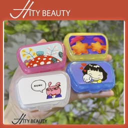 Khay gương đeo lens mắt Hàn Quốc, dụng cụ đeo lens chuyên dụng gồm 3 món dễ sử dụng an toàn cho mắt - Hity Beauty 1