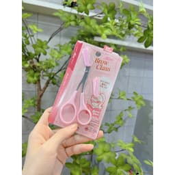 Bộ kéo cắt tỉa lông mày, kèm lược  Hàn Quốc Mini Brow Class cho trang điểm makeup chuyên nghiệp, cá nhân Hity Beauty 2