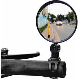 Gương xe đạp thể thao quay 360 độ linh hoạt, Kính xe đạp cổ ngắn tiện lợi gắn ghi đông GX01 8