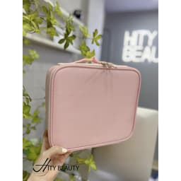 [Full Màu] Cóp da, vải Makeup khóa kéo chuyên nghiệp, cá nhân, cao cấp, ngăn chứa đa năng, linh hoạt - Hity Beauty 6