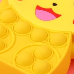 [Mới] Túi xách silicon pop it hình pikachu đeo chéo thời trang đựng bao bì lì xì, mỹ phẩm 4