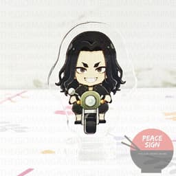 (mua 1 tặng 1) (3CM) Mô hình Standee TOKYO REVENGERS KỊCH TRƯỜNG CỦA TAKEMICHI ver LÁI MOTO anime chibi mica arcylic 6
