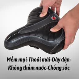 Yên xe đạp ,yên xe đạp thể thao LÒ XO siêu êm xe đạp thể thao YB02 6