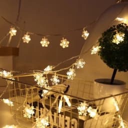 [XẢ KHO] Đèn led dây hình bông tuyết 3.6M 16 bóng 2