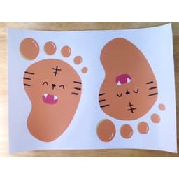 Sticker Bàn Chân Dán Sàn Cho Bé – Decal Chống Nước Định Hướng Cầu Thang, Nhà Vệ Sinh, Trường Mầm Non 8