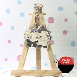 (Mua 1 tặng 1)Móc khóa TOKYO REVENGERS ver TAI MÈO LÙN Kịch Trường Của Takemichi anime chibi mica trong acrylic xinh xắn 6