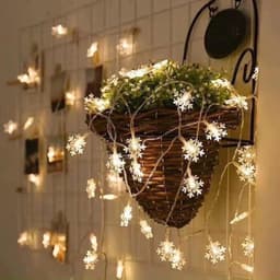[XẢ KHO] Đèn led dây hình bông tuyết 3.6M 16 bóng 3