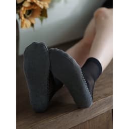 Set 5 Đôi Tất Da Chân Cổ Ngắn Nữ Chống Trượt, vớ Nữ Phong Cách Hàn Quốc Co Giãn 4 Chiều 169 8