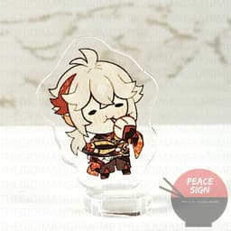 (mua 1 tặng 1) ( 3cm ) Mô hình Standee GENSHIN IMPACT ver CHIBI ĂN game anime chibi mica trong arcylic trưng bày 6