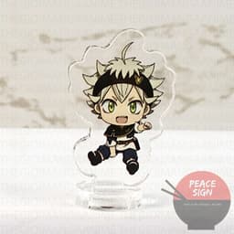 (mua 1 tặng 1) ( 3cm ) Mô hình Standee BLACK CLOVER ver CUTE CHIBI anime chibi mica trong arcylic trưng bày 7