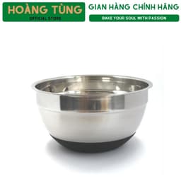 Âu Inox Trộn Bột, Bát Inox Có Đế Chống Trượt 2