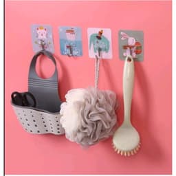 Móc nhựa dán tường siêu dính chịu lực trong suốt. nhatle.store2 8